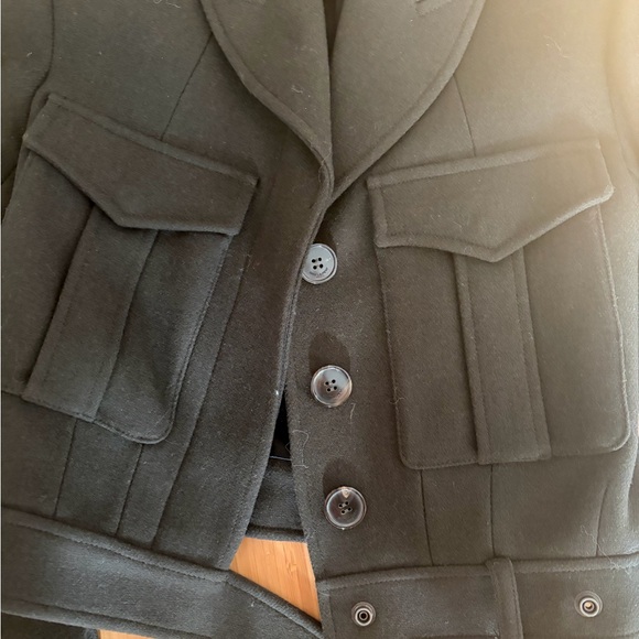 Saint Laurent Dark Green Utility Jacket - Picture 3 of 6